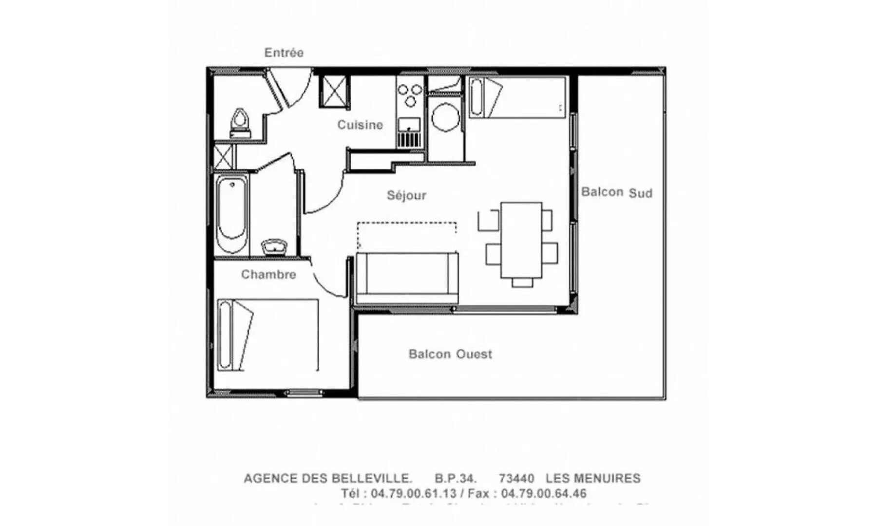 アパート Residence Bellevue - Appartement Lumineux - Au Pieds Des Pistes - Balcon Mae-3484 サン・マルタン・ド・ベルヴィル